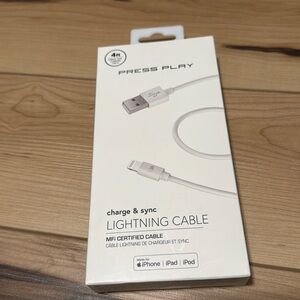 Lightning to USB charger cable
